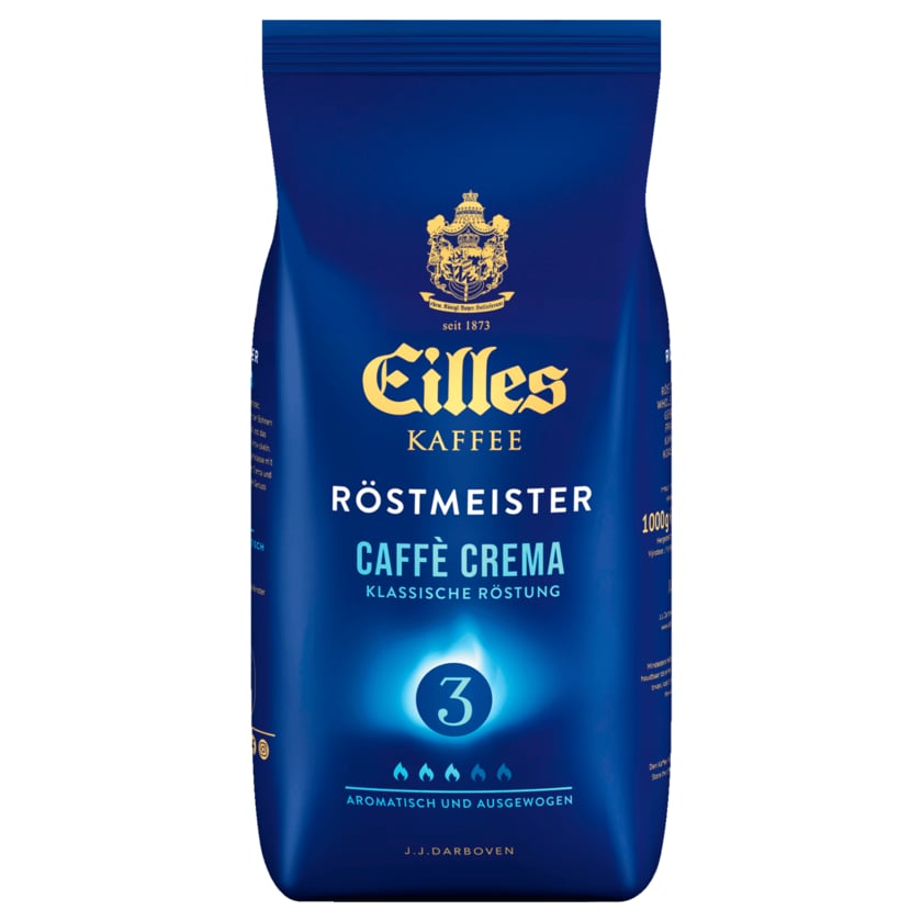 Eilles Gourmet Café Caffè Crema ganze Bohne 1kg